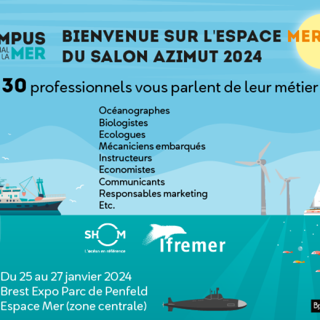 Découvrez les formations et les métiers de la mer lors du salon Azimut 2024