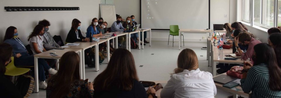 Jeu de rôle sur la COP 26 par des étudiants de license et master de l'UBO 