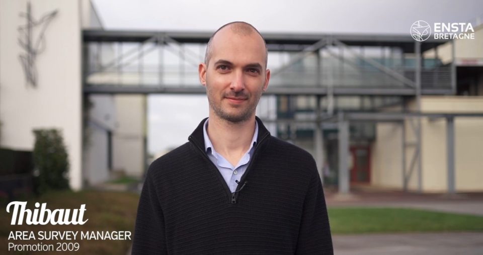 Thibault, Area Survey Manager dans le secteur des énergies marines renouvelables